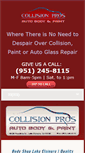Mobile Screenshot of lakeelsinorebodyshop.com